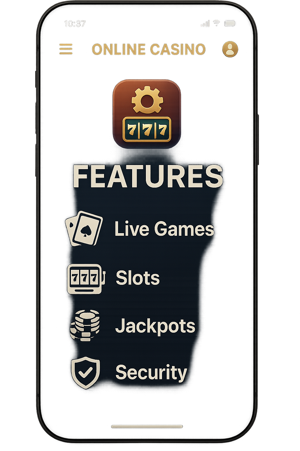 What does the BC.Game app offer?
